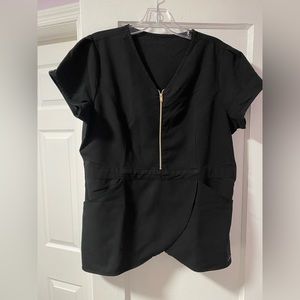 Jaanuu Black Scrub Set